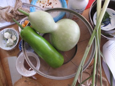 Bottle gourd - straight and curvy