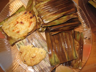 Southern Thai Muslim Banana-Ginger Griddle Cakes (Gkalabpaeng)