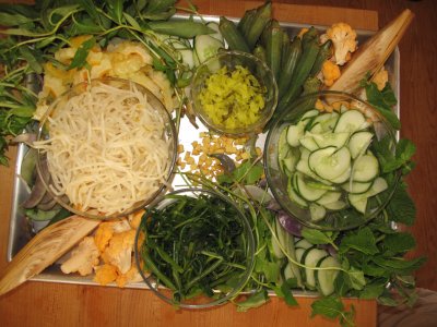 Vegetable platter