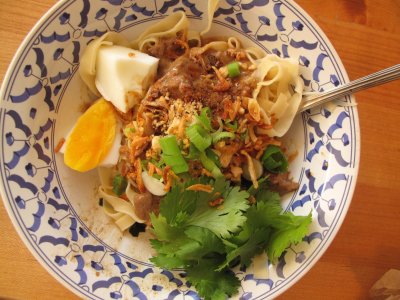 Thai Muslim Curry Beef Noodles (Gkuay Dtiow Kaek)
