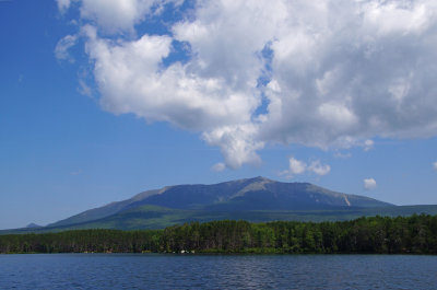 Katahdin from Upper Togue Pond