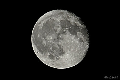 Tonight's photo of the Moon.