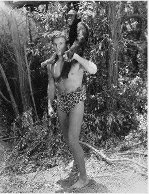 Buster Crabbe as Tarzan w-Jane (2).jpg