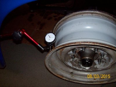 Indicating 16 in. Ford Rims