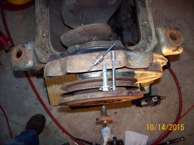 Broken bolt in Harmonic Damper