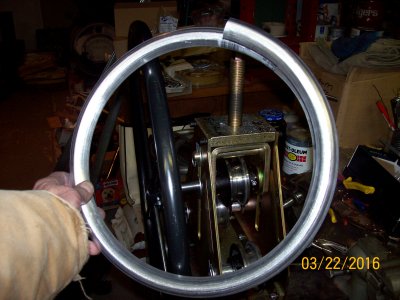 Single pc. 1inch Aluim Wheel Rim
