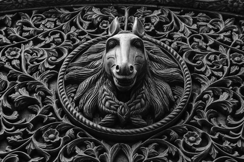 Stables market sculpture