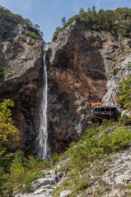 Logarska dolina Slovenija waterfall Rinka and Eagle nest - slap Rinka in Orlovo gnezdo (_MG_6810m.jpg