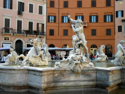The Fountain of Four Rivers / Fontanna czterech rzek