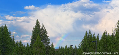 Late Afternoon Rainbow