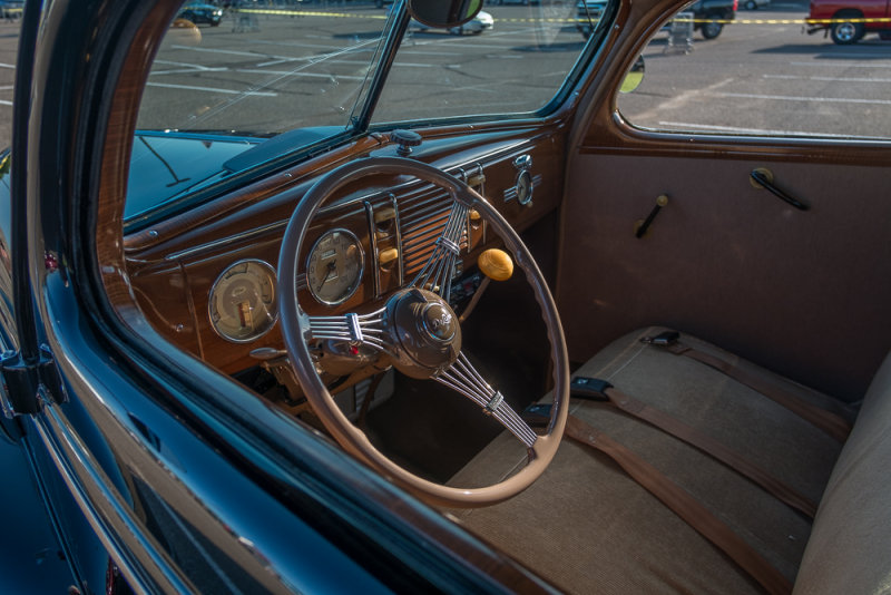Interior, 1939 Ford Deluxe Business Coupe