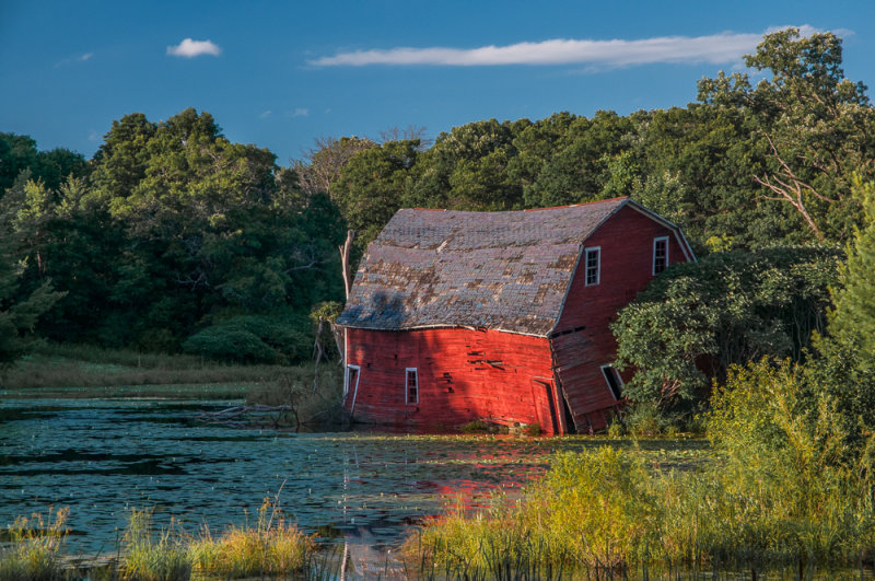 The Sinking Barn