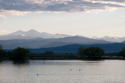 Sunset at Timnath Reservoir 