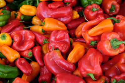 Peppers at the Farmers Market 