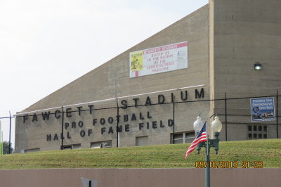 Fawcett Stadium Pro Football Hall of Fame Field 2