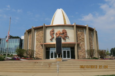 Pro Football Hall of Fame Building Street Side 2