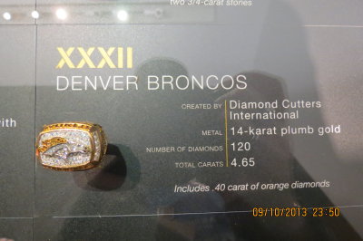 Denver Broncos First Super Bowl Ring