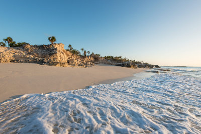 Water Cay Cliffs at Sunset