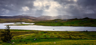 Fishing on Loch Eireasort