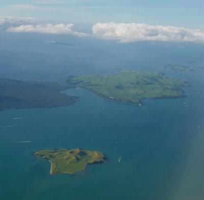 Browns Island at entrance to Waitemata Habour