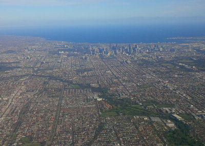 Melbourne from the Air