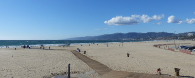 LA.  Santa Monica Beach