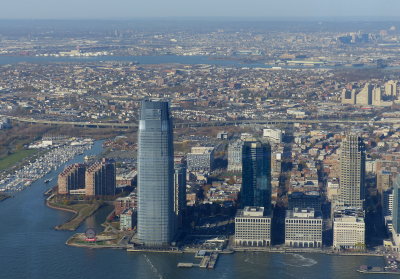 NY. Jersey City from One World Obersatory, World Trade Centre