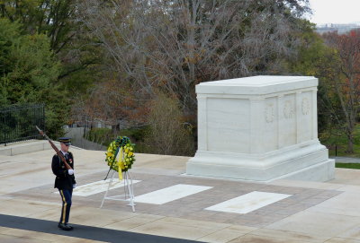 WAS.  Tomb of the unknown soldier, Arlington National Cemetery