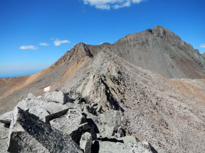 Ridge to Gladstone Peak