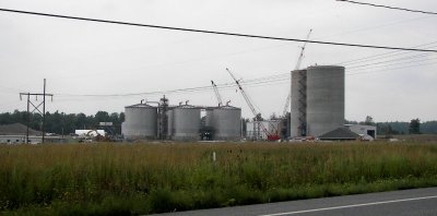 The new Ethanol Plant - Bates Rd & Route 31A