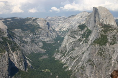 View of Half Dome