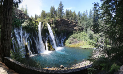 Burney Falls panorama