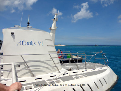 Foto Feita em Aruba - Submarino Atlantis 6