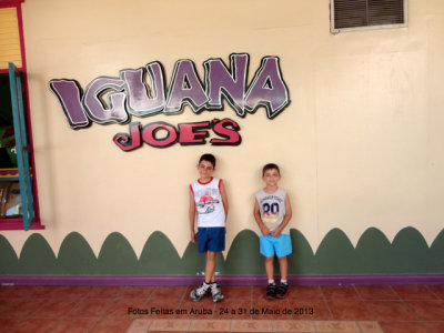 Foto Feita em Aruba no Iguana Joe's