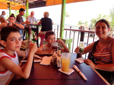 Foto Feita em Aruba no Iguana Joe's