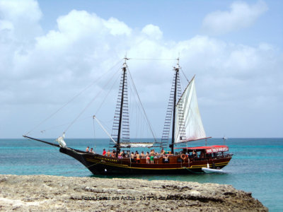 Foto Feita em Aruba - Jolly Pirate's