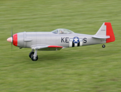 Allen's NA T-6S Super Texan on roll out, IMG_1428