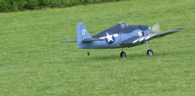 Rob's Hellcat makes a hasty landing IMG_1685