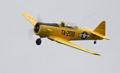 Tony flying his Harvard with a sticky wheel, 0T8A5478.jpg