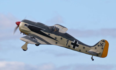 Keith's 80 inch petrol powered FW 190 climbing out on maiden, 0T8A3552.jpg