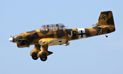 The Stuka about to land, #T8A7073.jpg