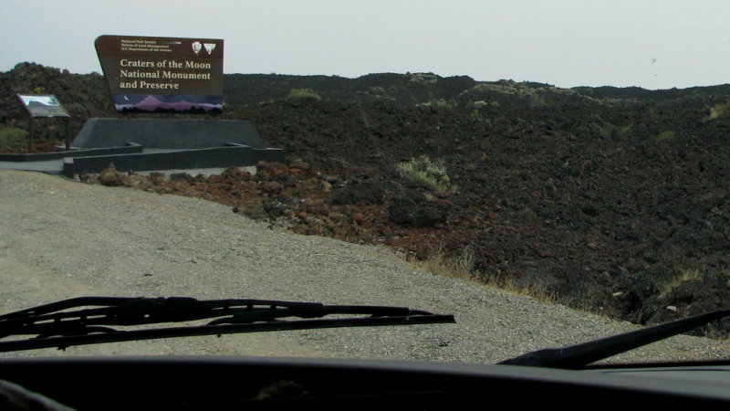 Springs are 1/2 mile west of Craters of the Moon boundary