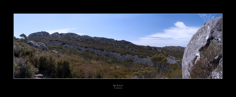 Mount Roland from the plateau