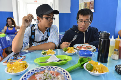 soup seafood lanh qua ,an khong duoc