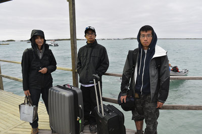 Isabela Island take boat back to Santa Cruz Island