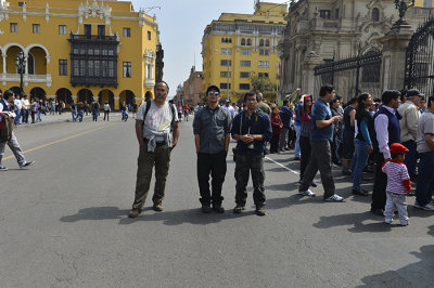 at Plaza de Armas.Lima.Peru