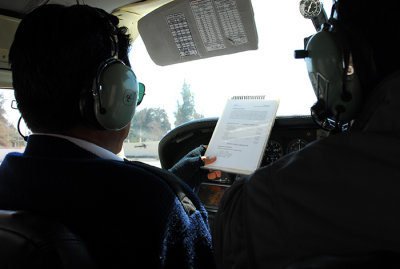 Pilot ,procedure check up before flight