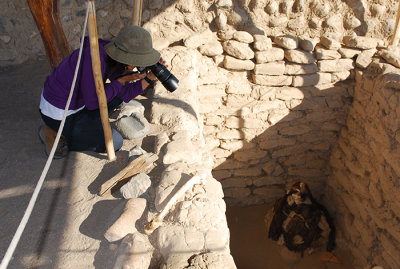 Chauchilla Cementary. AD 800
