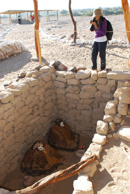 Van at Chauchilla Cementary.Nazca
