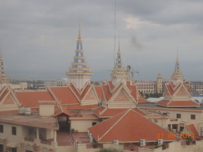 View from Phnom Penh hotel